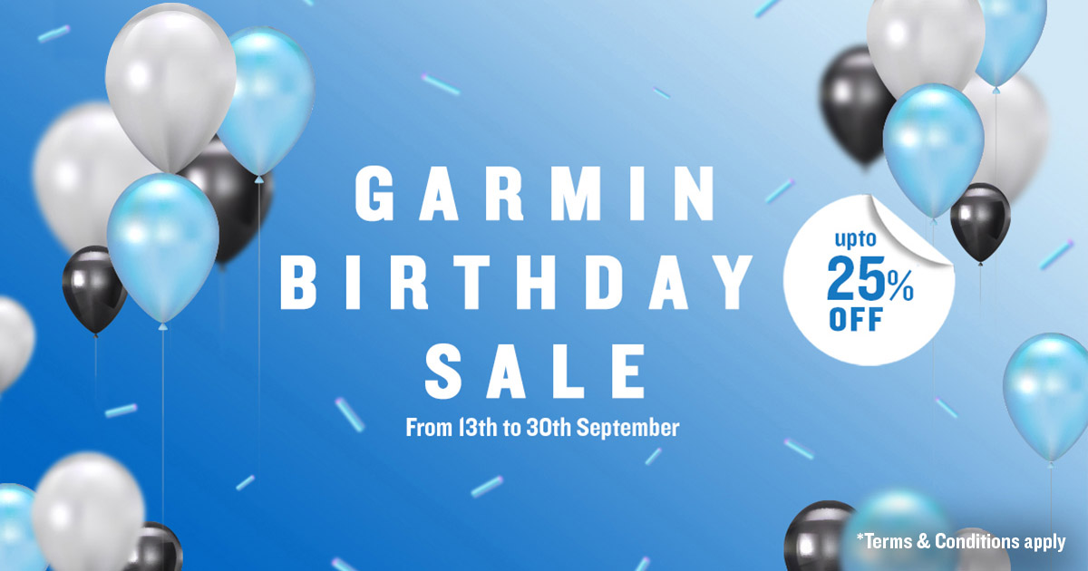 Garmin Birthday Sales, News