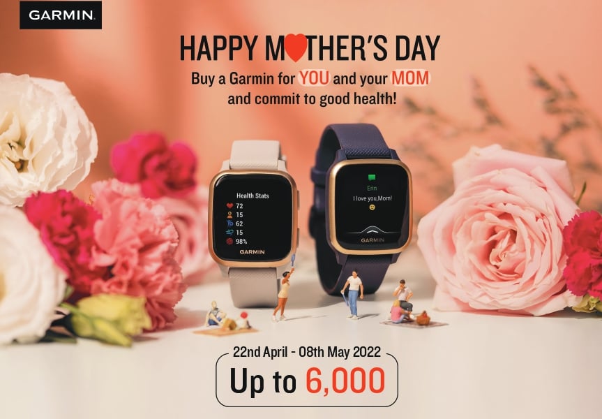 [20220426] Celebrate Mother’s Day with Garmin India, Give Your Mother A Gift of Health