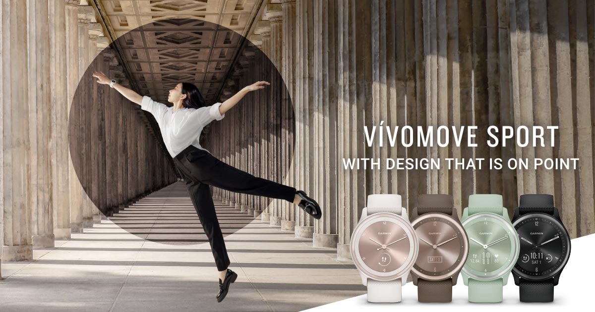 [20220506] Garmin Launches the Stylish ‘Vívomove Sport’ Hybrid Smartwatch on NYKAA, A Timeless Blend