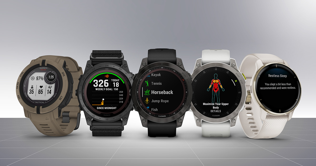 [20220726] Garmin rolls out improved health monitoring and user experience with latest software upda