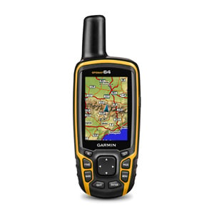 Renewed 100K Maps 1-Year Extended Warranty Bundle Birdseye Subscription and Preloaded TOPO U.S Garmin GPSMAP 64st Worldwide Handheld GPS with 1 Yr 