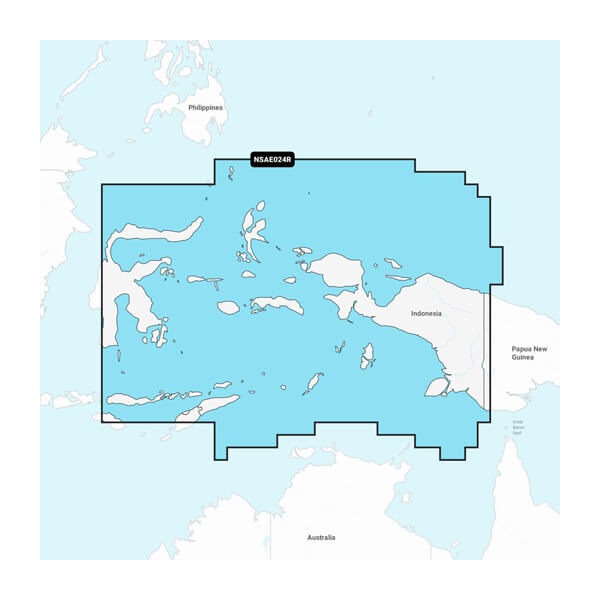 Central West Papua & East Sulawesi - Marine Charts